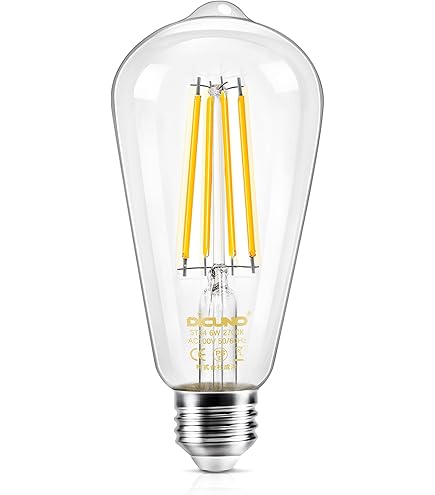 アサヒ　エジソン電球　カーボン球　110V-40W E26　6個セット アサヒ ASAHI エジソンランプ（EDISON LAMP） S60 E26 110V-40W